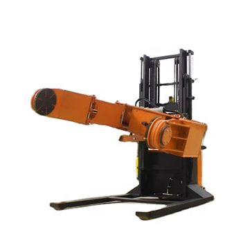 fabric holding electric forklifts metal roll pipe lifting handling electrical appliances stacker
