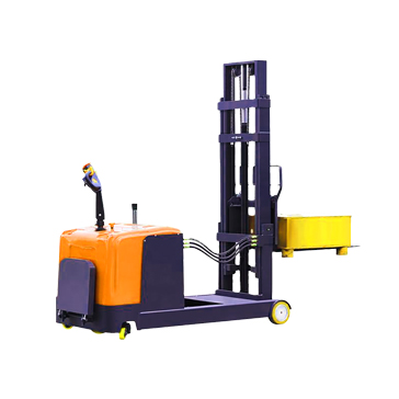 Full Electric Reach Pallet Stacker For Narrow aisle used for small Spaces forklifts lifter