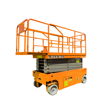 CE ISO electric scissor lifts self moving aerial work platform mobile hydraulic lift