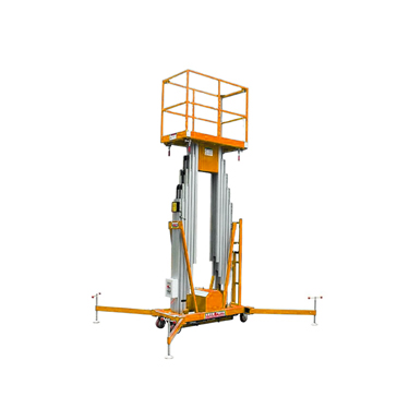 double mast mobile stretch Lift Tables retractable lifting equipment safety work platform